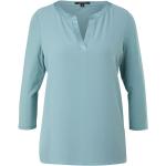 Blaue Comma Blusenshirts aus Elastan für Damen Größe S 