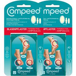 Compeed® Blasenpflaster Mixpack Doppelpack Pflaster 2x5 St