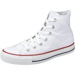 Reduzierte Weiße Converse All Star Hi Sneaker & Turnschuhe aus Canvas Größe 38 