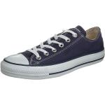 Marineblaue Klassische Converse Chuck Taylor OX Hohe Sneaker aus Gummi für Herren Größe 36,5 
