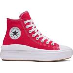 Rote Converse Chuck Taylor Hohe Sneaker aus Gummi für Damen Größe 37,5 