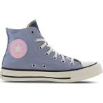 Marineblaue Converse Chuck Taylor Plateau Sneaker Schnürung aus Textil für Kinder Größe 37 mit Absatzhöhe bis 3cm 