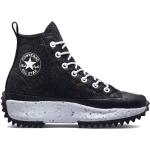Schwarze Converse Run Star Hike Hohe Sneaker für Damen Größe 40,5 