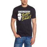 Coole-Fun-T-Shirts Uni Legal Troube Better Call Saul Heisenberg T-Shirt, Navy, L
