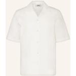 Reduzierte Weiße COS Freizeithemden aus Baumwolle für Herren 