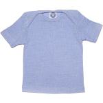 Blaue Kurzärmelige Cosilana Bio Kindershirts aus Baumwolle für Babys Größe 56 