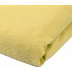 Gelbe Cotonea Spannbettlaken & Spannbetttücher aus Jersey 140x220 cm 