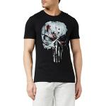 Cotton division Herren Punisher T-Shirt, schwarz, XL