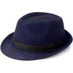 Klassische Fedora Hüte aus Polyester für Herren Größe L 
