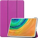 Violette Klassische Huawei Tablet-Hüllen Art: Hard Case aus Kunstleder 