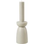 Cozy Living - Cozy Candle Candleholder- White- S- 18H Kerze, L Light Stone Grey - Light Stone Grey Light Stone Grey