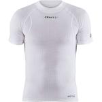 Weiße Kurzärmelige Atmungsaktive Kurzarm Unterhemden aus Polyester für Herren Größe M 