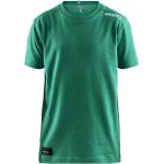 Grüne Kurzärmelige Craft Kinder-T-Shirts aus Polyester 