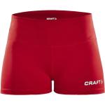 Rote Craft Hotpants aus Elastan für Damen Größe XL 