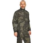 Graue Camouflage Camouflage Jacken aus Softshell für Herren Größe 3 XL Große Größen 
