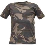 Graue Camouflage T-Shirts für Herren Größe XXL 