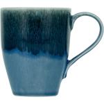 Reduzierte Blaue Kaffeebecher 300 ml aus Steingut spülmaschinenfest 