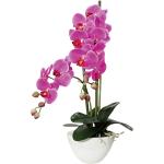 Lila Kunstpflanzen & Textilpflanzen Orchideen 