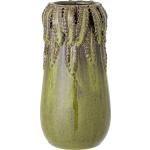 Grüne 21 cm Vasen & Blumenvasen aus Steingut 