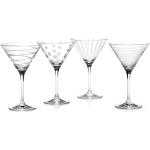 Creative Tops Mikasa Cheers Set with 4 martini glasses 290 ml