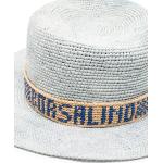 Reduzierte Blaue Borsalino Herrenhüte mit Schleifen aus Stroh Einheitsgröße 