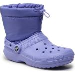 Violette Klassische Crocs Classic Winterstiefel & Winter Boots für Damen Größe 38 