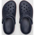 Reduzierte Marineblaue Crocs Crocband Komfortsandalen aus Gummi für Kinder 