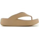 Crocs - Women's Getaway Platform Flip - Sandalen Gr 38-39 beige