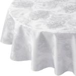 Weiße Curt Bauer Runde Tischdecken 160 cm aus Baumwolle trocknergeeignet 1 Teil 