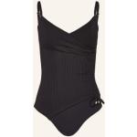 Schwarze Cyell Damenbadeanzüge & Damenschwimmanzüge aus Elastan Größe L 