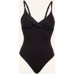 Schwarze Cyell Damenbadeanzüge & Damenschwimmanzüge aus Elastan Größe M 