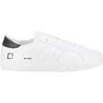 Weiße D.A.T.E. Flache Sneaker für Herren Größe 45 mit Absatzhöhe bis 3cm 