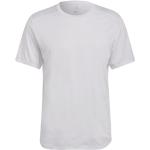 Reduzierte Weiße Kurzärmelige adidas T-Shirts für Herren Größe S 