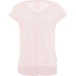 Pinke Daily´s Nachhaltige V-Ausschnitt V-Shirts Orangen aus Baumwolle für Damen Größe S 