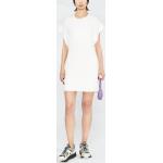 Reduzierte Weiße Rag & Bone U-Ausschnitt Tunikakleider aus Elastan für Damen 