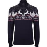 Marineblaue Dale of Norway Weihnachtspullover & Christmas Sweater Länder aus Merinowolle für Herren Größe S 