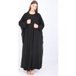 Schwarze Casual Sommerkleider aus Elastan für Damen Größe XS 