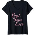 Klassische Yaya Meme / Theme V-Ausschnitt V-Shirts für Damen 