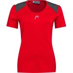 Rote Head Club T-Shirts für Damen Größe L 