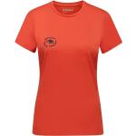 Terracottafarbene Mammut T-Shirts aus Baumwolle für Damen Größe XL 