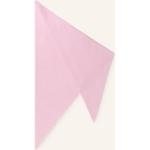 Pastellrosa Darling Harbour Dreieckstücher aus Kaschmir für Damen Einheitsgröße 