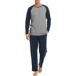 Langärmelige Pyjamahosen & Schlafhosen aus Baumwolle maschinenwaschbar für Herren Größe XL 2 Teile 
