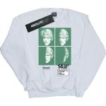 David Bowie, Herren, Pullover, 1983 Concert Poster Sweatshirt, Weiss, (4XL)