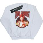 David Bowie, Mädchen, Pullover, Ziggy Stardust Sweatshirt Mädchen, Weiss, (128)