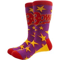 David Bowie Socken Stars Infill Logo Nue offiziell Herren Rot UK Size 7-11