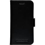 Schwarze Elegante iPhone 13 Pro Max Hüllen Art: Flip Cases aus Leder 