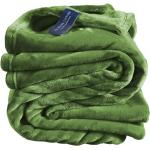 Grüne Karierte Plaids aus Polyester 150x200 cm 