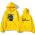 Deftones Hoodies Herren Winter / Herbst Sweatshirts Hip Hop Tops Regular Fit Herrenbekleidung Grafikdruck Kapuzenpullover