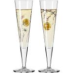 Goldene Ritzenhoff Champagnergläser 2 Teile 