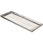 Silberne Butlers Tabletts aus Metall 